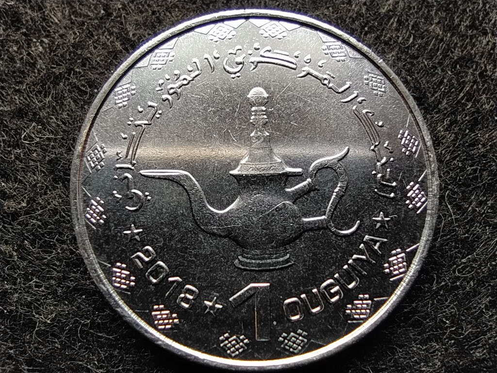 Maurit&aacute;nia Maurit&aacute;niai Iszl&aacute;m K&ouml;zt&aacute;rsas&aacute;g (1960-) 1 Ouguiya 