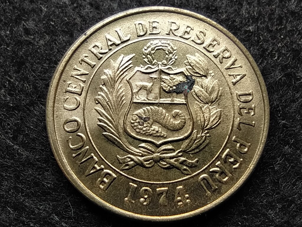 Peru K&ouml;zt&aacute;rsas&aacute;g (1822-) 1/2 Sol 