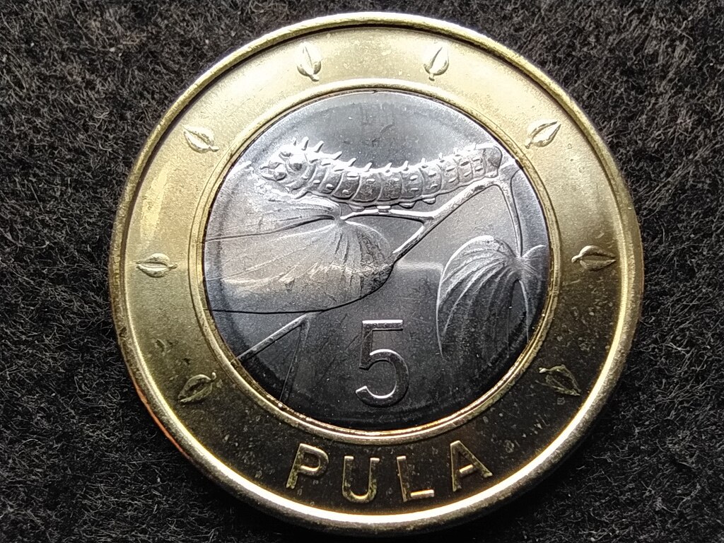 Botswana K&ouml;zt&aacute;rsas&aacute;g (1966-) 5 Pula 