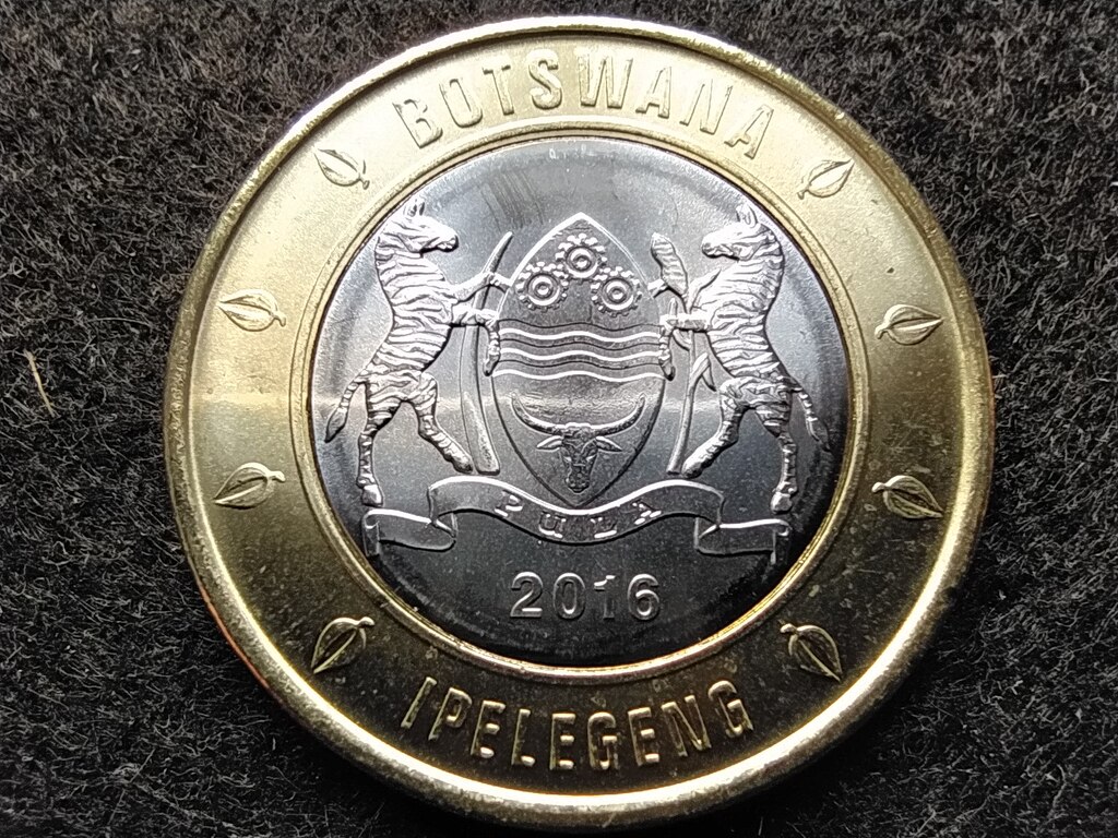 Botswana K&ouml;zt&aacute;rsas&aacute;g (1966-) 5 Pula 