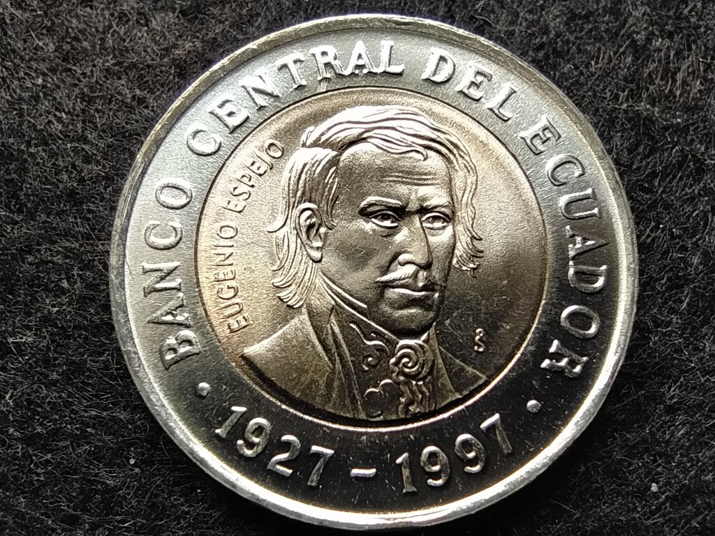 Ecuador K&ouml;zt&aacute;rsas&aacute;g (1830-) 1000 Sucre 