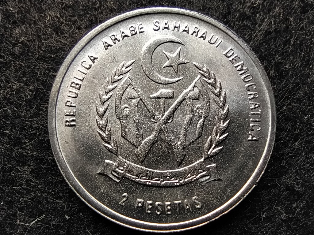 Nyugat-Szahara Szaharai Arab Demokratikus K&ouml;zt&aacute;rsas&aacute;g (1976-) 2 pez&oacute; 