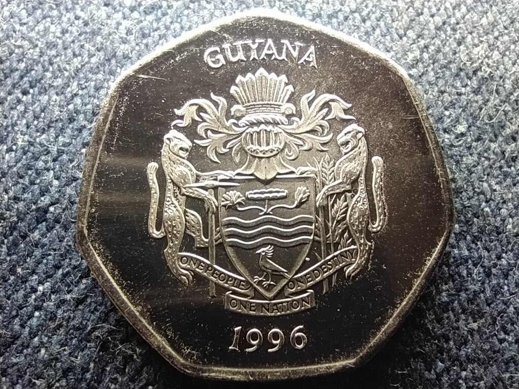 Guyana K&ouml;zt&aacute;rsas&aacute;g (1970-) 10 Doll&aacute;r 