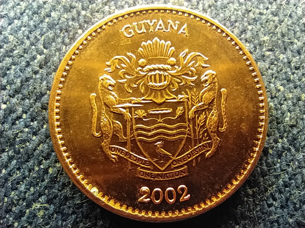Guyana K&ouml;zt&aacute;rsas&aacute;g (1970-) 1 Doll&aacute;r 