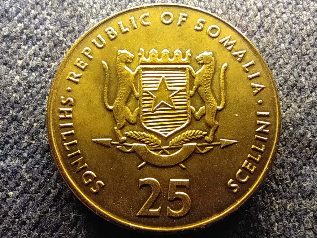 Szom&aacute;lia Szom&aacute;liai K&ouml;zt&aacute;rsas&aacute;g (1991-) 25 Shilling 