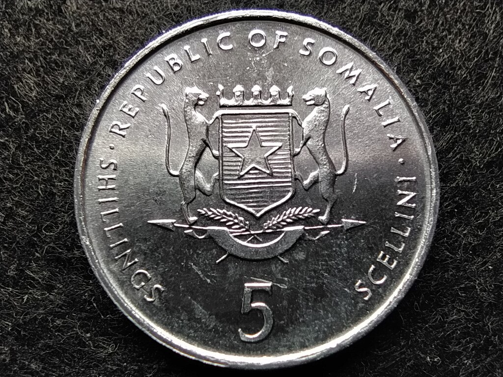 Szom&aacute;lia FAO 5 Shilling 