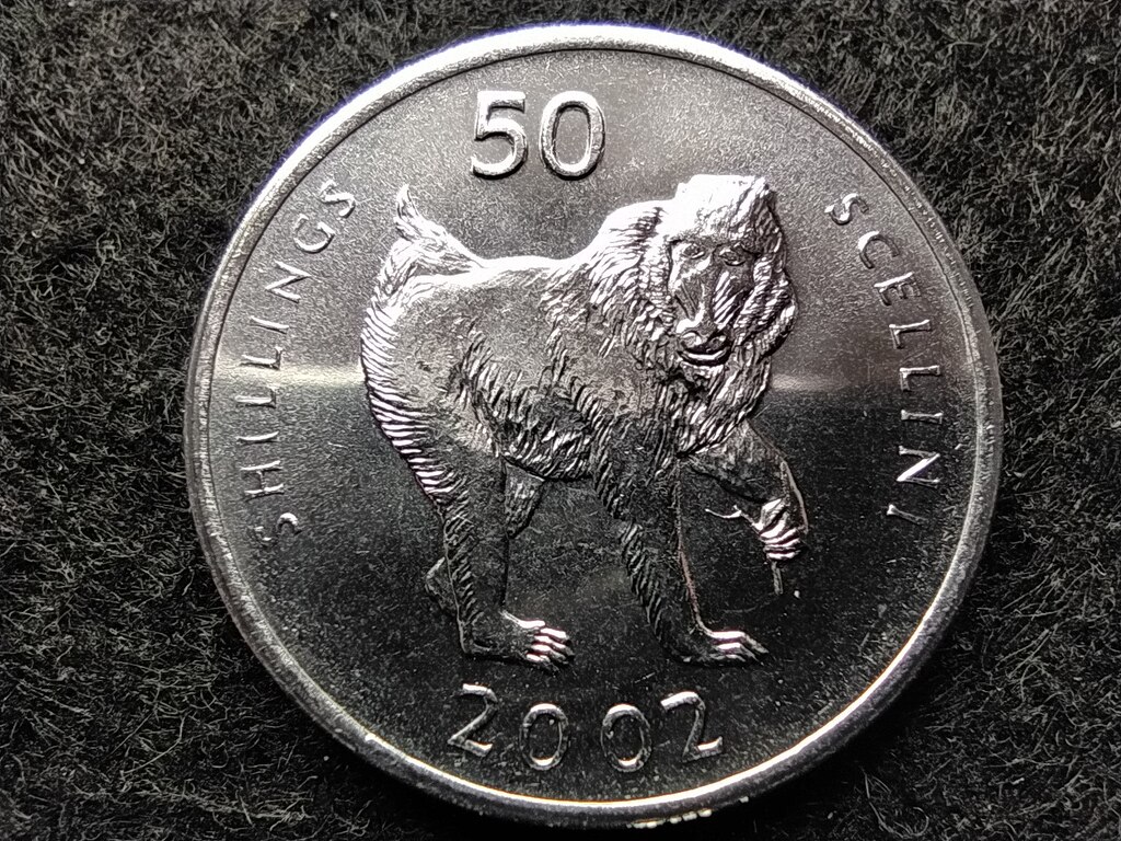 Szom&aacute;lia Mandrill 50 Shilling 
