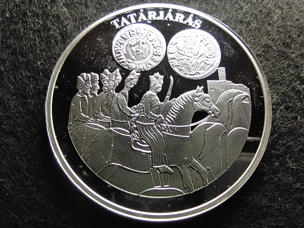 Magyarorsz&aacute;g A magyar p&eacute;nz kr&oacute;nik&aacute;ja Tat&aacute;rj&aacute;r&aacute;s .999 Ez&uuml;st &Eacute;rem