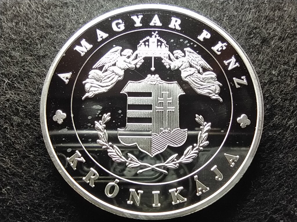 Magyarorsz&aacute;g A magyar p&eacute;nz kr&oacute;nik&aacute;ja Tat&aacute;rj&aacute;r&aacute;s .999 Ez&uuml;st &Eacute;rem