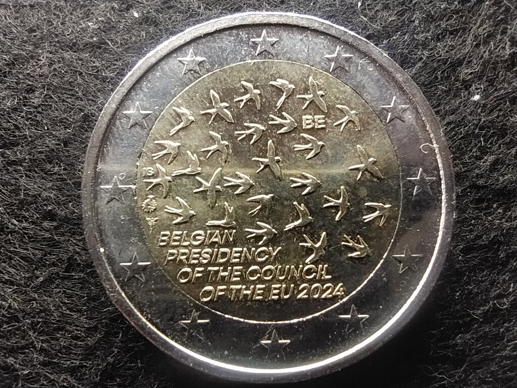 Belgium Az EU Tan&aacute;cs&aacute;nak eln&ouml;ks&eacute;ge 2 Euro 