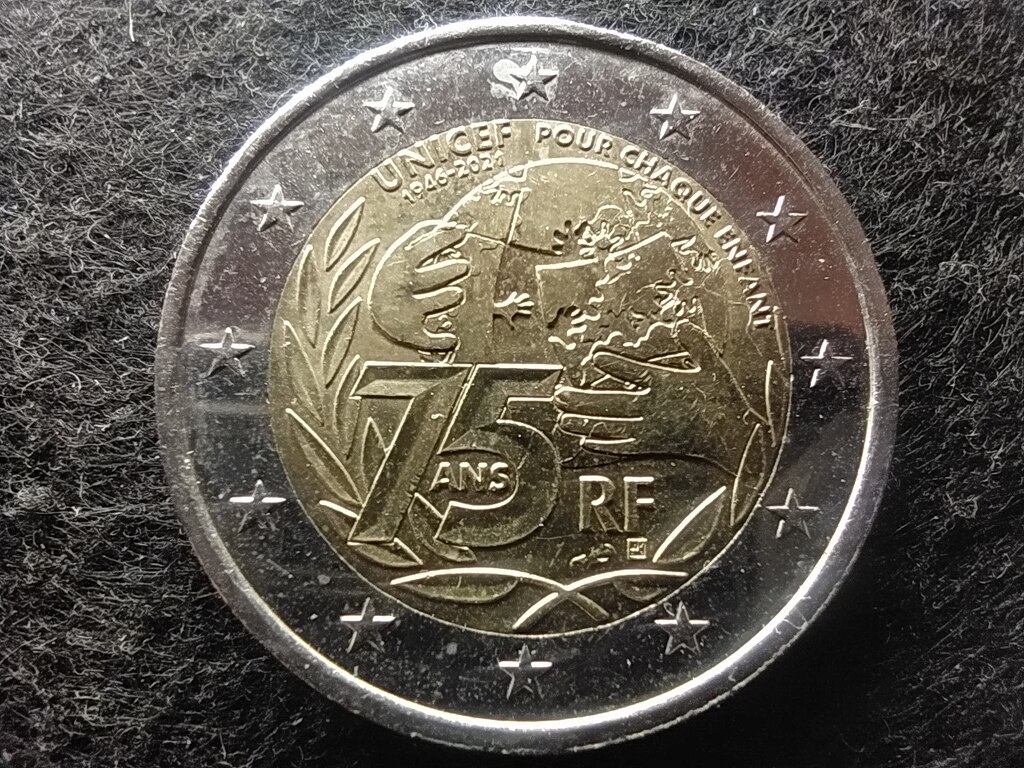 Franciaorsz&aacute;g UNICEF 2 Euro 