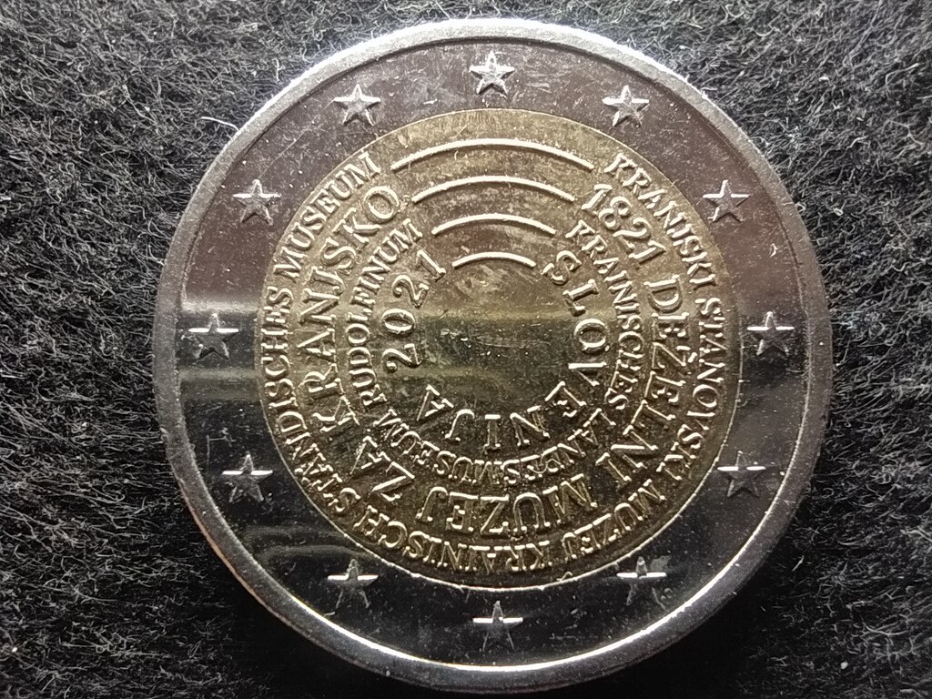 Szlov&eacute;nia Karniola Tartom&aacute;nyi M&uacute;zeuma 2 Euro 