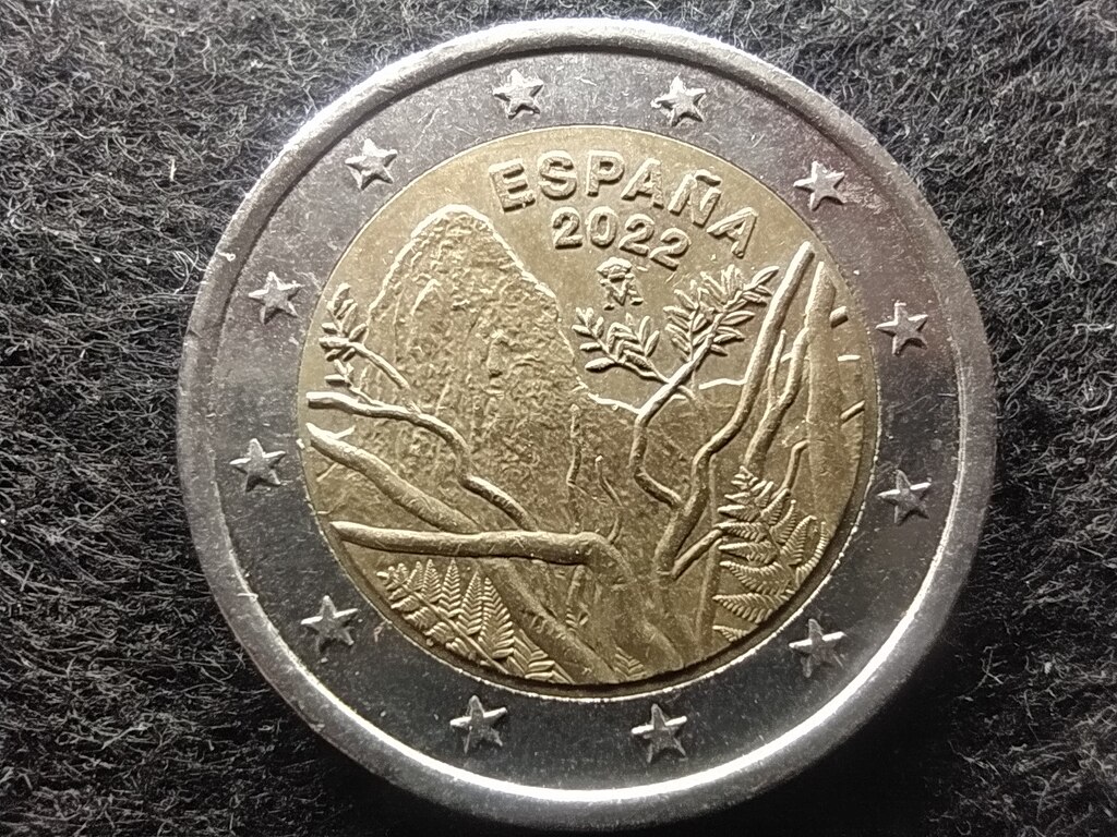 Spanyolorsz&aacute;g Garajonay Nemzeti Park 2 Euro 