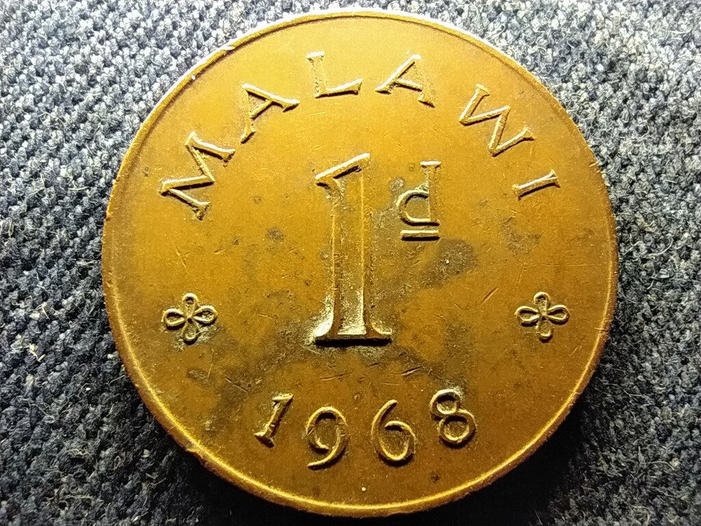 Malawi K&ouml;zt&aacute;rsas&aacute;g (1966-) 1 Pence 