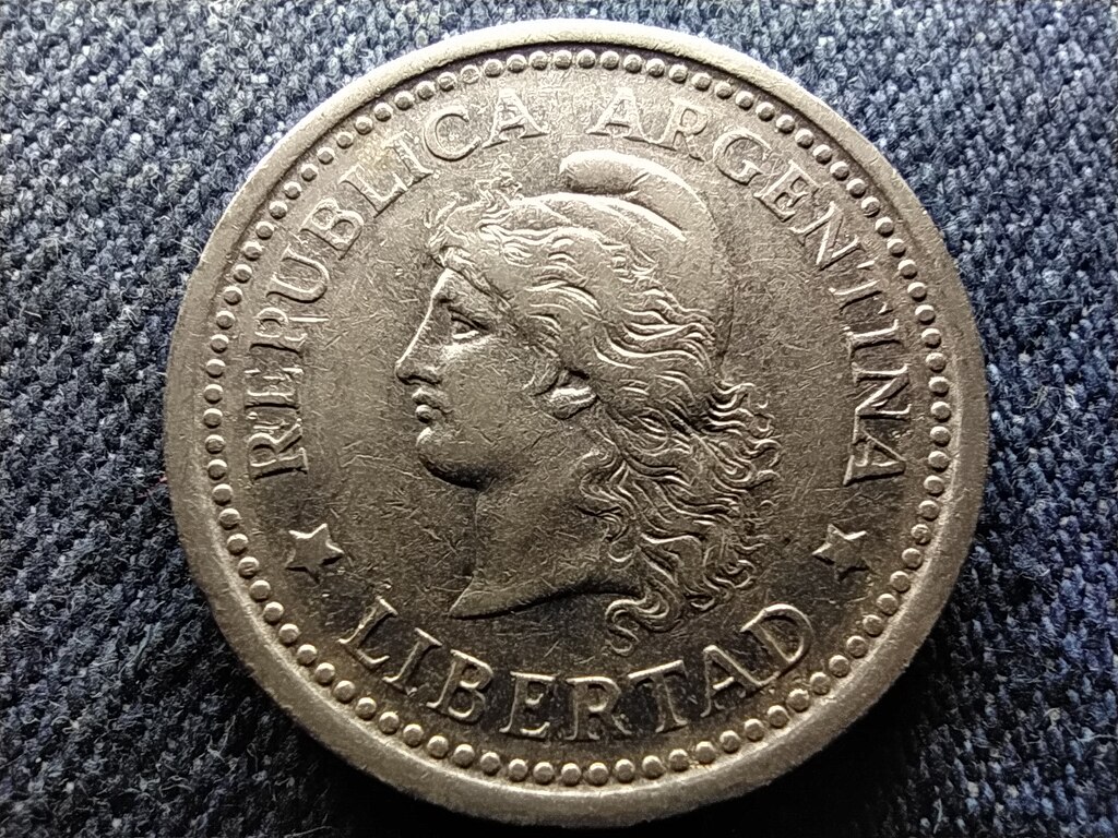 Argent&iacute;na Sz&ouml;vets&eacute;gi tartom&aacute;ny (1861-) 1 Peso 