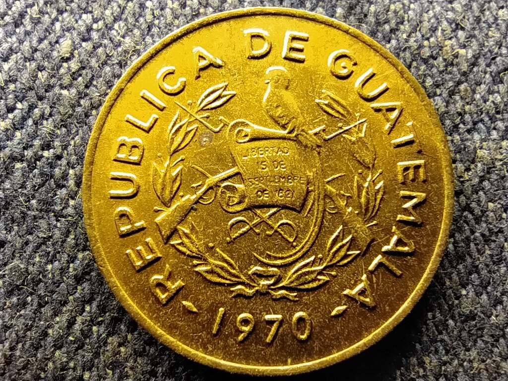 Guatemala K&ouml;zt&aacute;rsas&aacute;g (1841-) 1 Centavo 