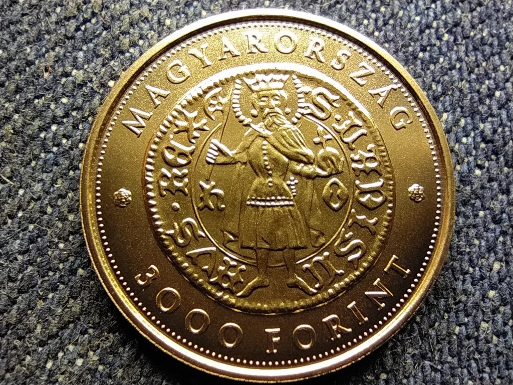 Magyarorsz&aacute;g V. L&aacute;szl&oacute; aranyforintja 3000 Forint 