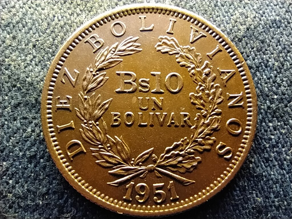 Bol&iacute;via 10 Bolivianos 