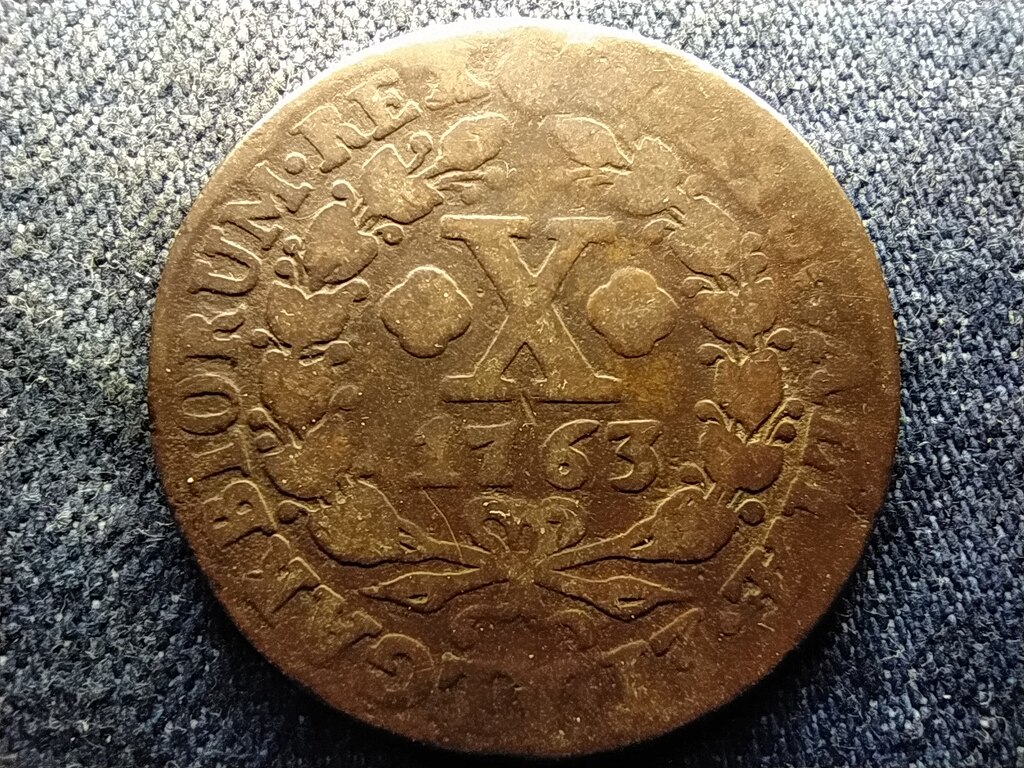 Portug&aacute;lia I. J&oacute;zsef (1750-1777) 10 Reis 