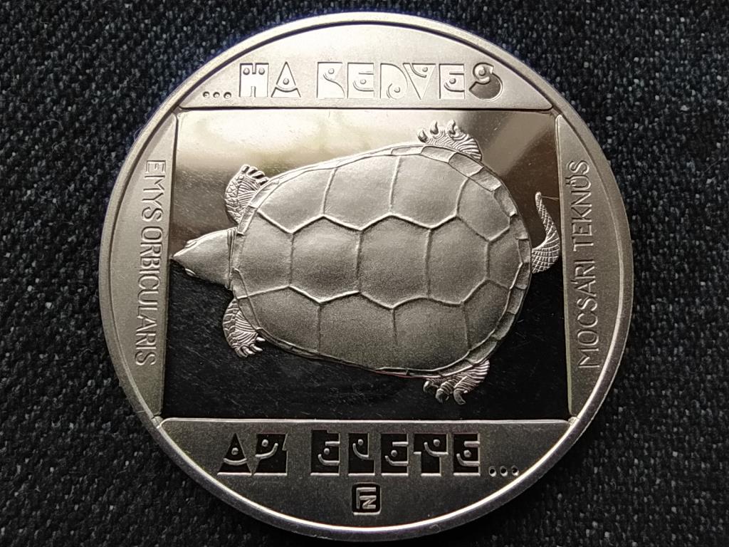 Mocs&aacute;ri teknős .640 ez&uuml;st 200 Forint