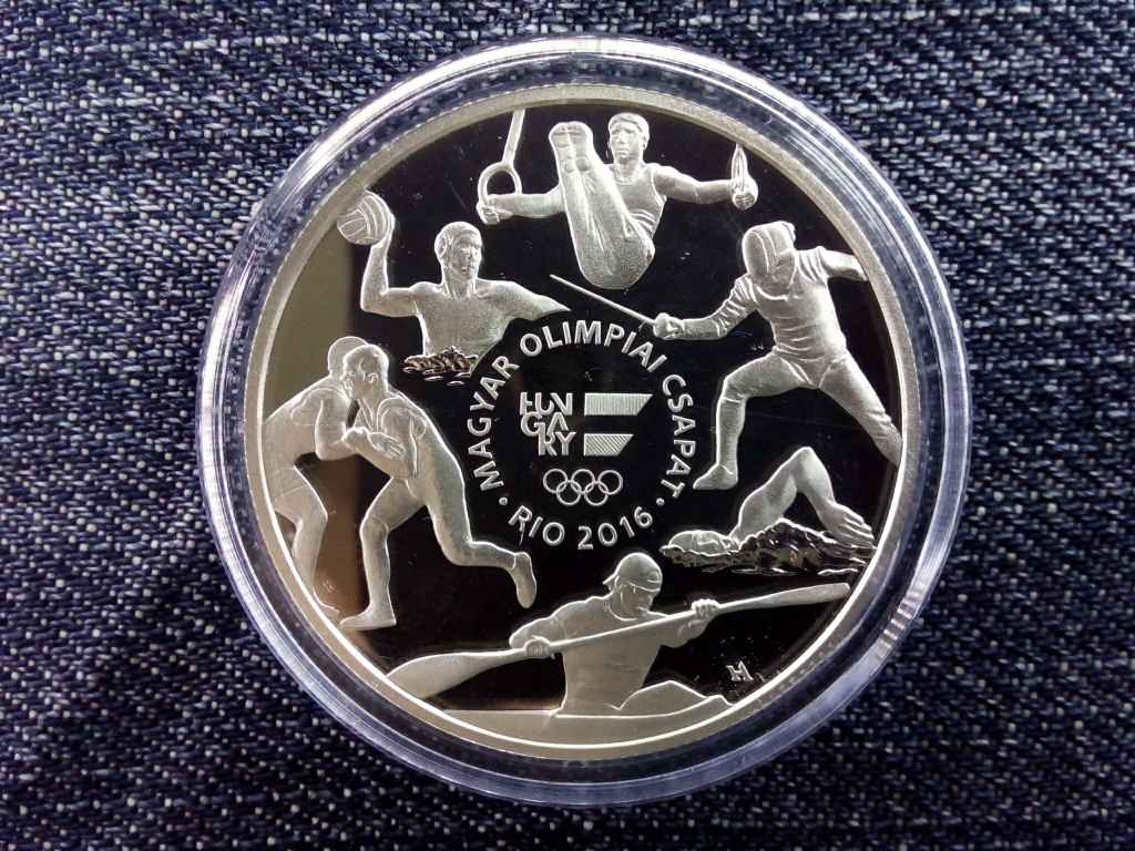 XXXI. Ny&aacute;ri Olimpiai J&aacute;t&eacute;kok - Rio .925 ez&uuml;st 10000 Forint