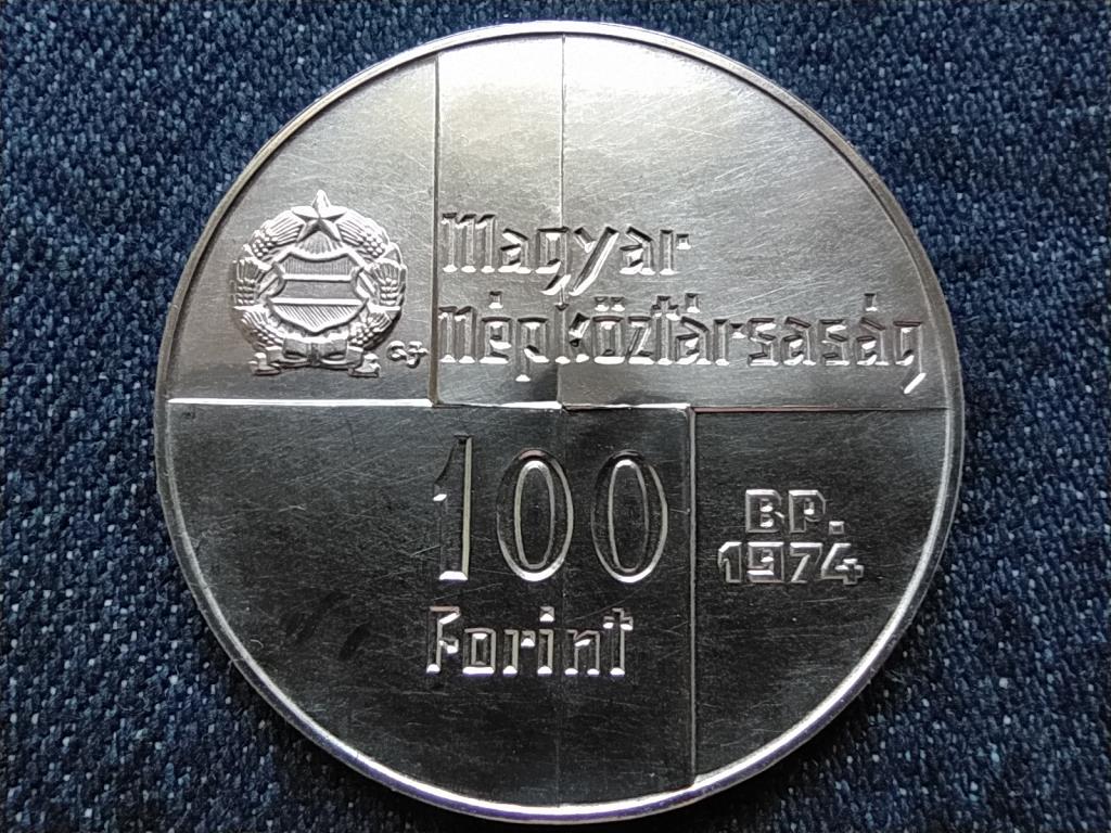 50 &eacute;ves a Magyar Nemzeti Bank .640 ez&uuml;st 100 Forint