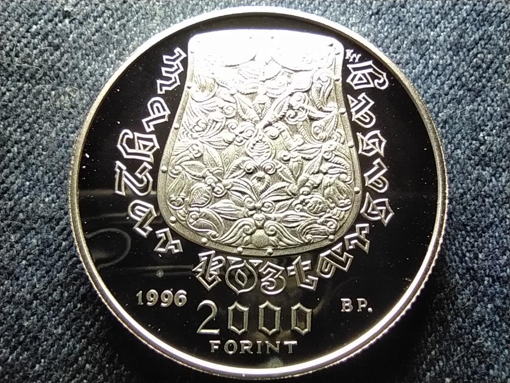 A honfoglal&aacute;s 1100. &eacute;vfordul&oacute;ja .925 ez&uuml;st 2000 Forint