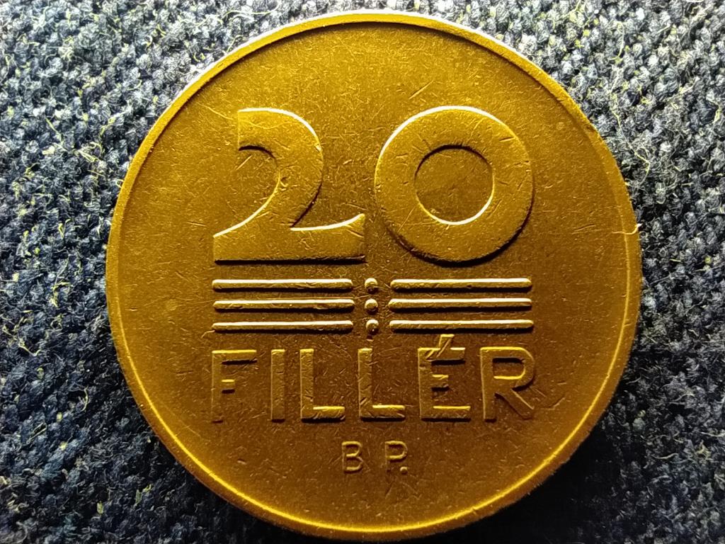 Magyarorsz&aacute;g Magyar &Aacute;llami V&aacute;lt&oacute;p&eacute;nz 20 Fill&eacute;r 