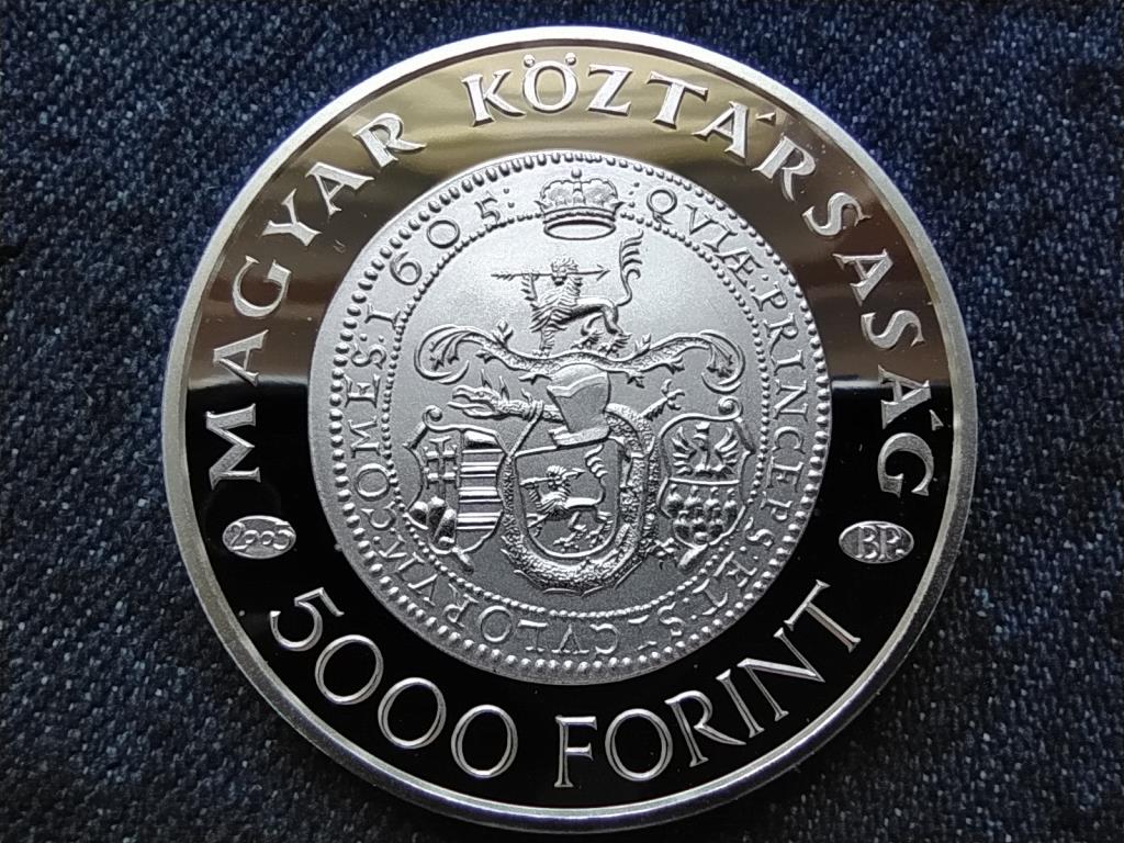 Bocskai Istv&aacute;n fejedelemm&eacute; v&aacute;laszt&aacute;s&aacute;nak 400. &eacute;vfordul&oacute;ja .925 ez&uuml;st 5000 Forint