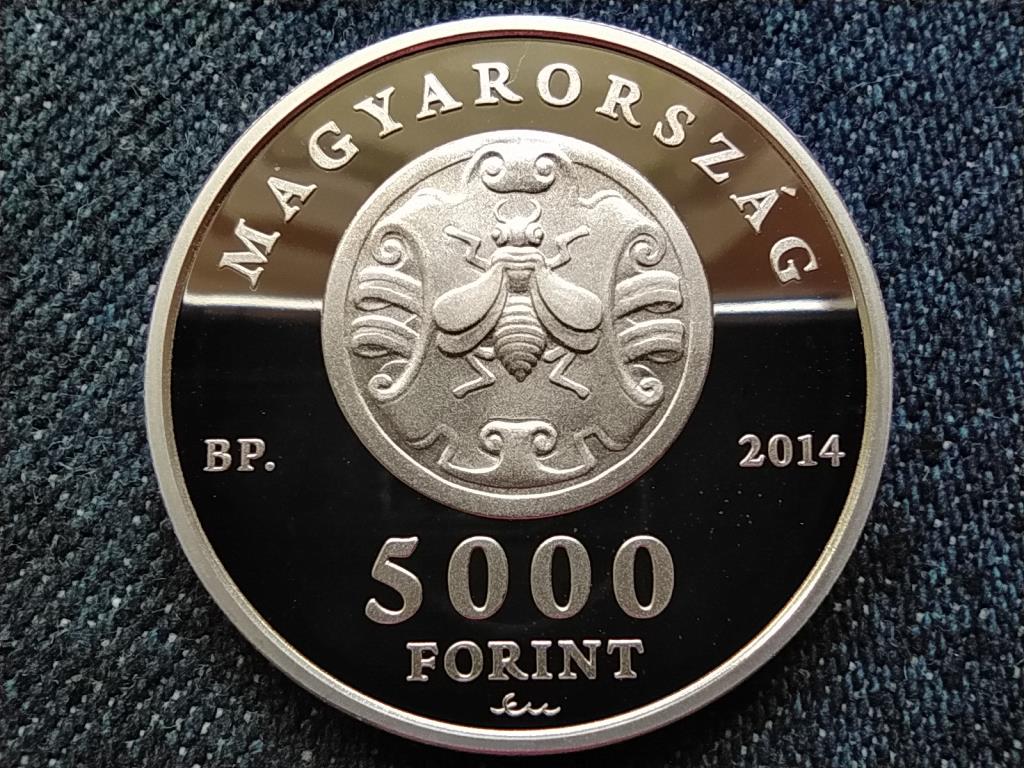 F&aacute;y Andr&aacute;s hal&aacute;l&aacute;nak 150. &eacute;vfordul&oacute;j&aacute;ra .925 ez&uuml;st 5000 Forint