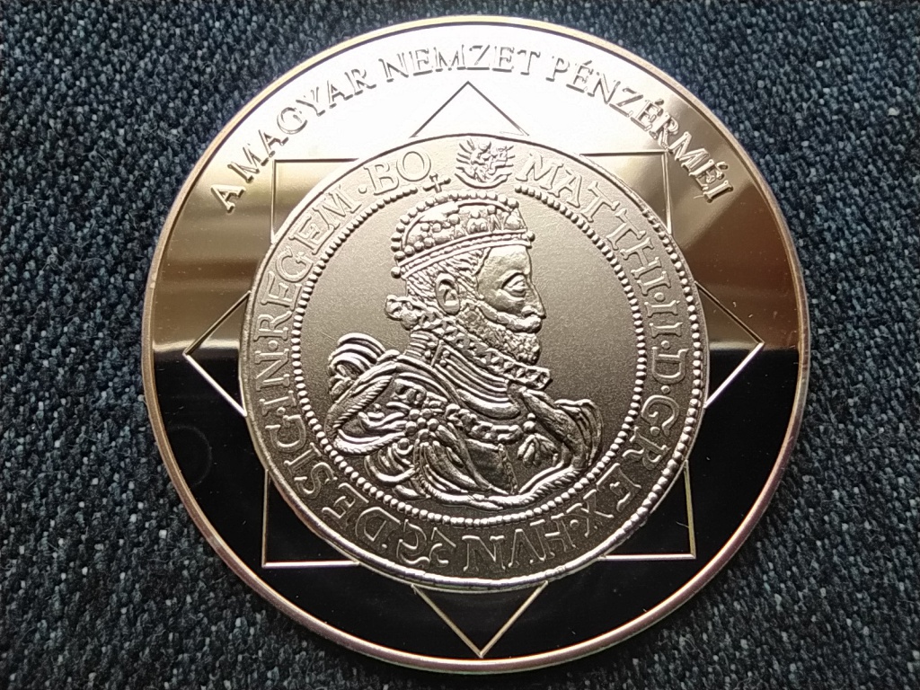 A magyar nemzet p&eacute;nz&eacute;rm&eacute;i A legnagyobb ez&uuml;sttall&eacute;r 1608-1619 .999 ez&uuml;st