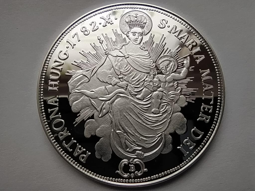 Magyar tall&eacute;rok ut&aacute;nveretben II. J&oacute;zsef tall&eacute;rja 1782 .999 ez&uuml;st