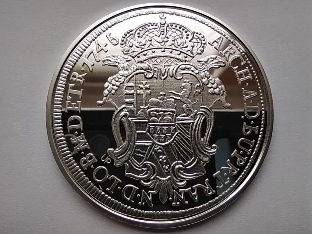 Magyar tall&eacute;rok ut&aacute;nveretben M&aacute;ria Ter&eacute;zia erd&eacute;lyi tall&eacute;rja 1745 .999 ez&uuml;st