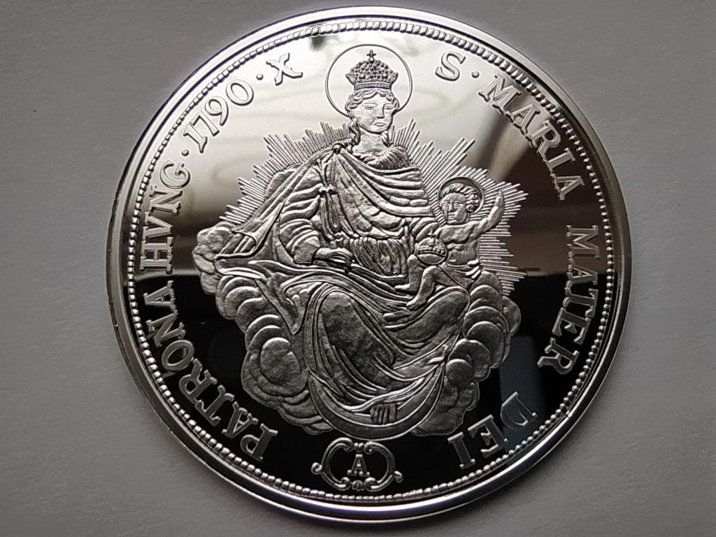 Magyar tall&eacute;rok ut&aacute;nveretben II. Lip&oacute;t tall&eacute;rja 1790 .999 ez&uuml;st