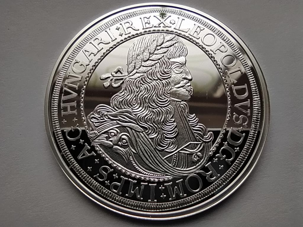 Magyar tall&eacute;rok ut&aacute;nveretben I. Lip&oacute;t tall&eacute;rja 1687 .999 ez&uuml;st