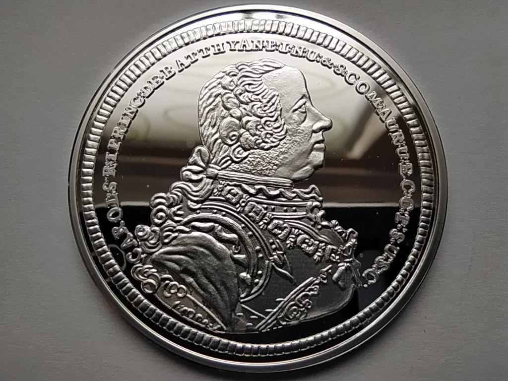 Magyar tall&eacute;rok ut&aacute;nveretben Batthy&aacute;ny K&aacute;roly herceg tall&eacute;rja 1764 .999 ez&uuml;st