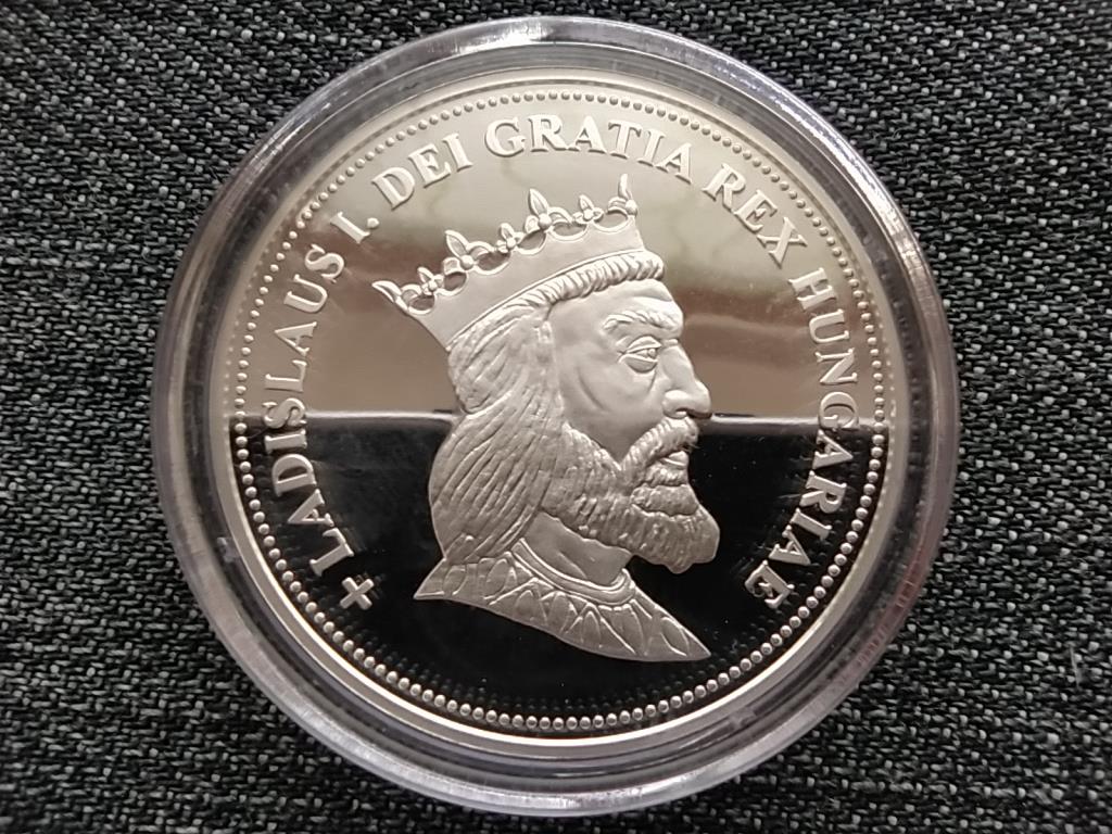 Kir&aacute;lyi Koron&aacute;k Ut&aacute;nveretben Szent L&aacute;szl&oacute; 5 korona .999 ez&uuml;st