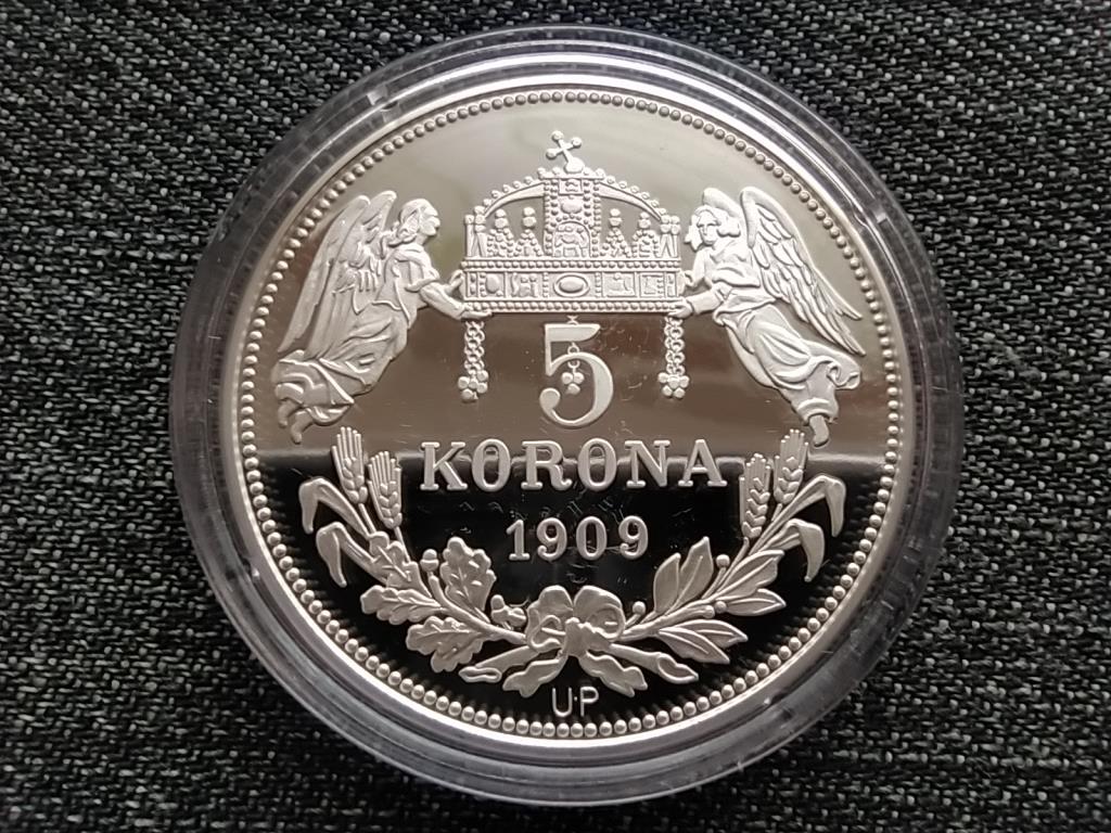 Kir&aacute;lyi Koron&aacute;k Ut&aacute;nveretben II. B&eacute;la 5 korona .999 ez&uuml;st