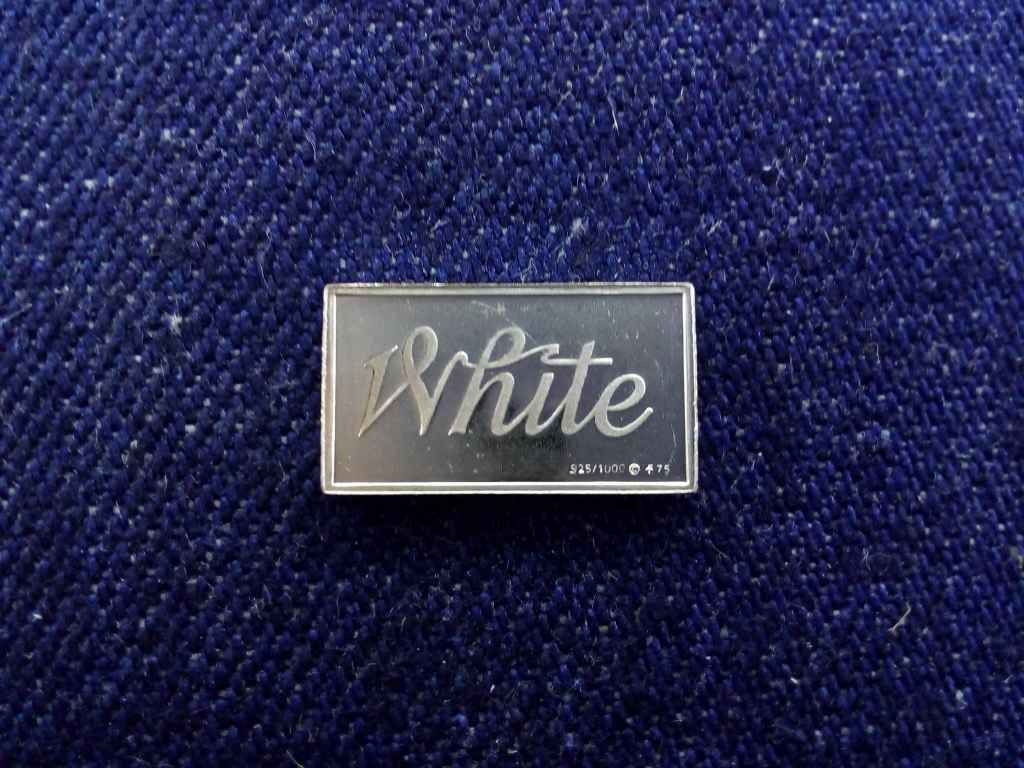 USA Franklin Aut&oacute;s Mini-Ingot Gyűjtem&eacute;ny White 1909 .925 ez&uuml;st