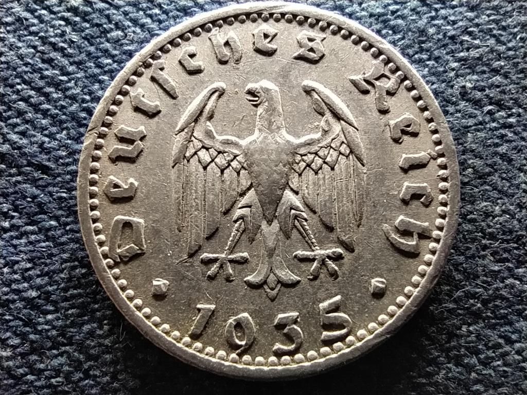 N&eacute;metorsz&aacute;g Harmadik Birodalom (1933-1945) 50 birodalmi pfennig