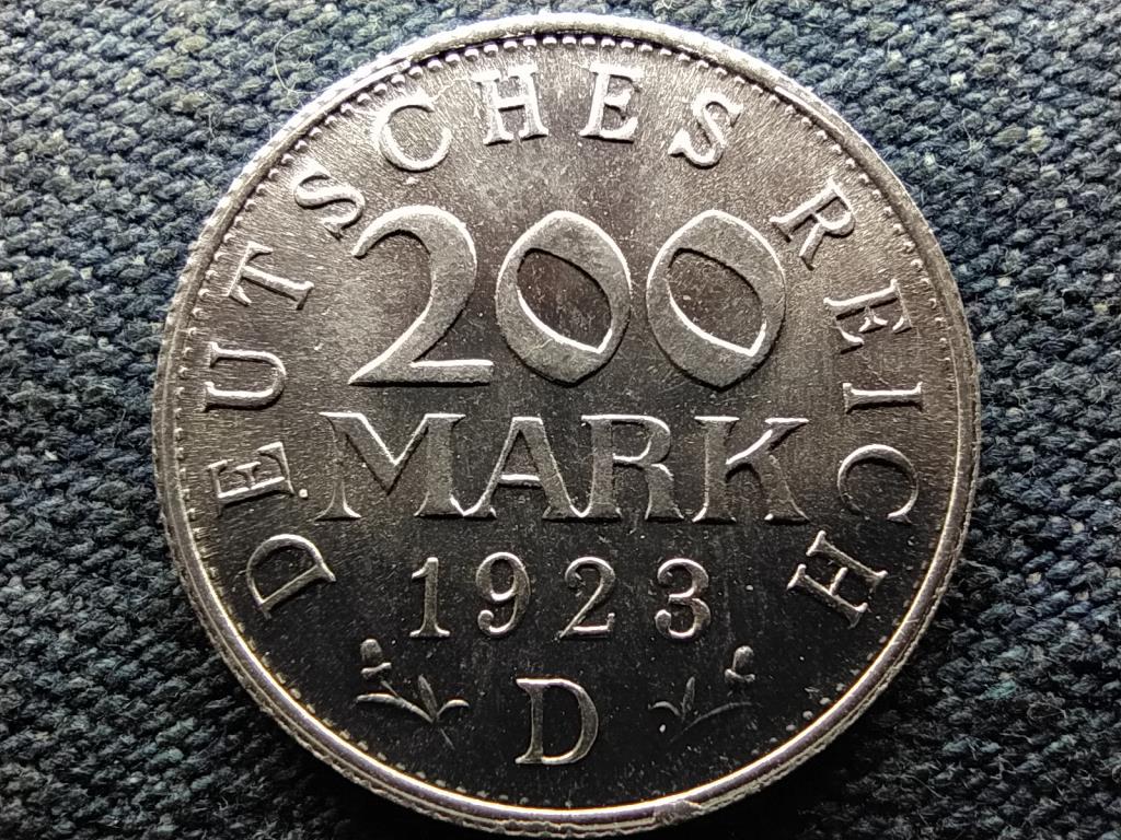 N&eacute;metorsz&aacute;g Weimari K&ouml;zt&aacute;rsas&aacute;g (1919-1933) 200 M&aacute;rka
