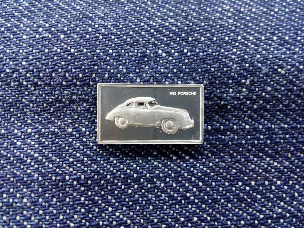 USA Franklin Aut&oacute;s Mini-Ingot Porsche 1953 .925 ez&uuml;st