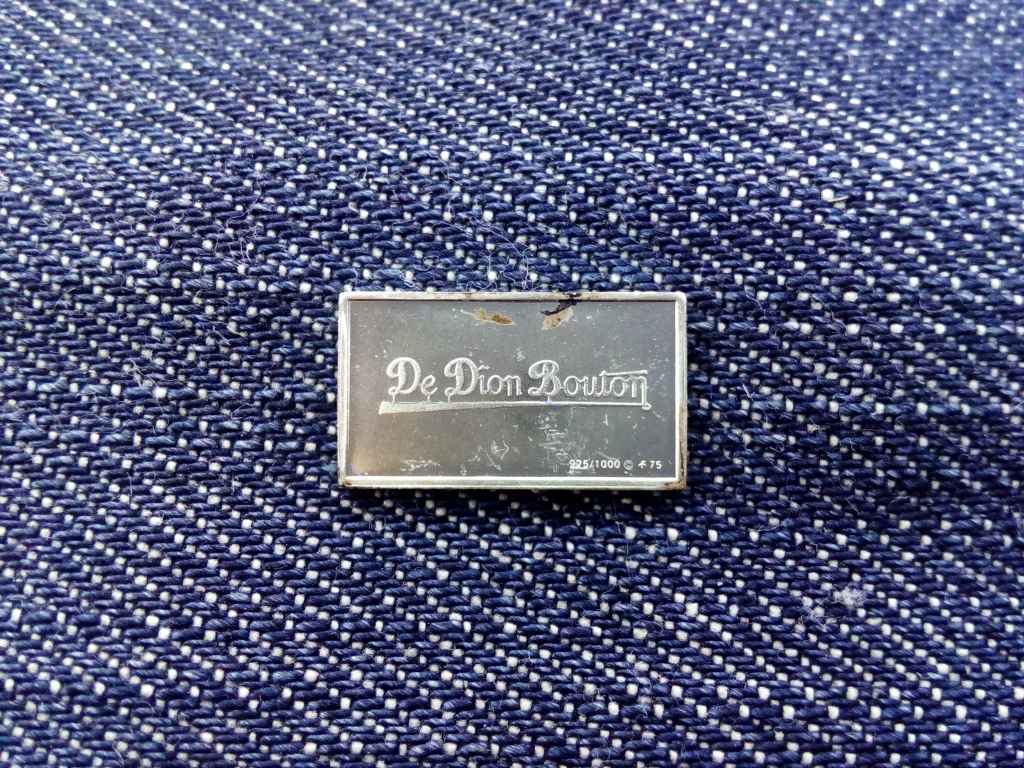 USA Franklin Aut&oacute;s Mini-Ingot De Dion Bouton 1900 .925 ez&uuml;st