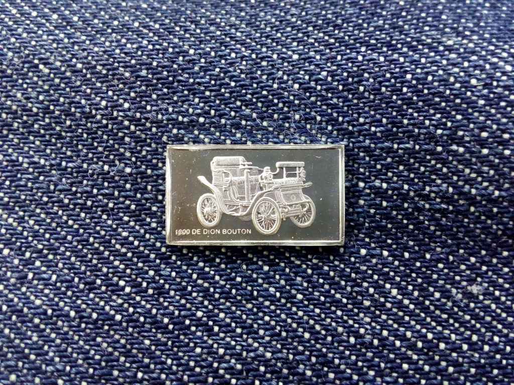 USA Franklin Aut&oacute;s Mini-Ingot De Dion Bouton 1900 .925 ez&uuml;st
