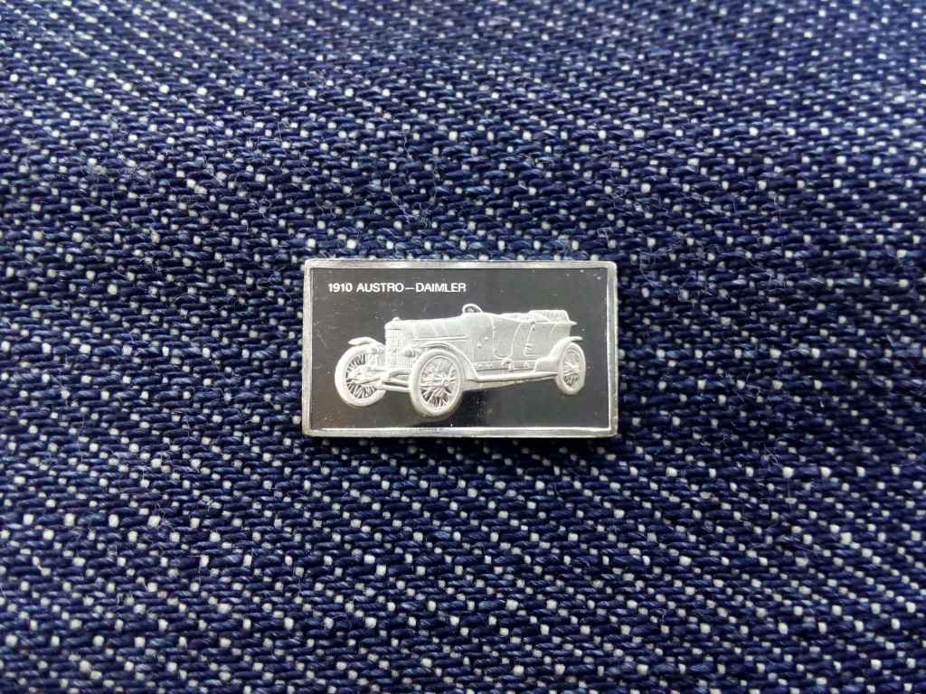 USA Franklin Aut&oacute;s Mini-Ingot Austro-Daimler 1910 .925 ez&uuml;st
