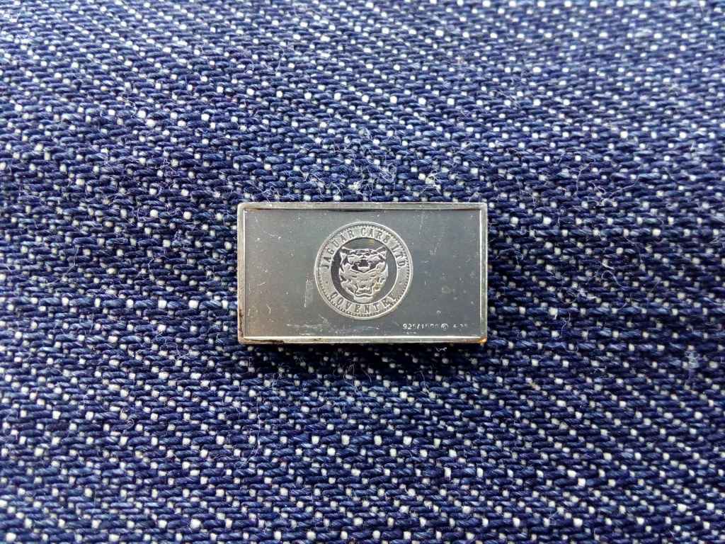 USA Franklin Aut&oacute;s Mini-Ingot Jaguar 1961 .925 ez&uuml;st