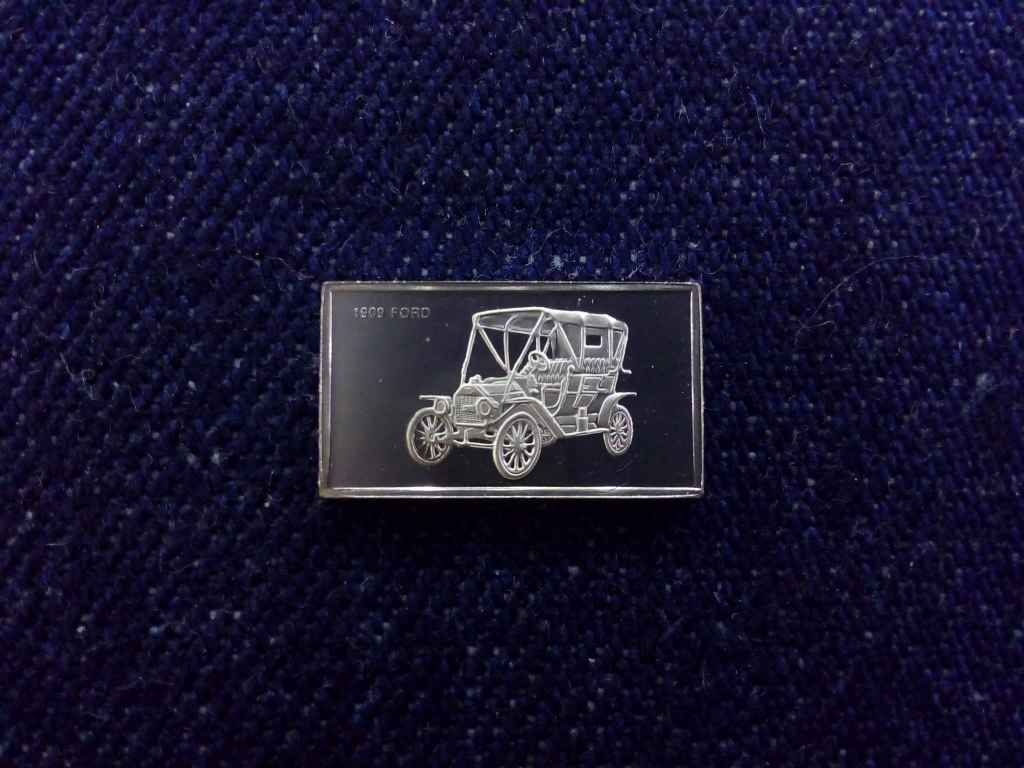 USA Franklin Aut&oacute;s Mini-Ingot Ford 1909 .925 ez&uuml;st