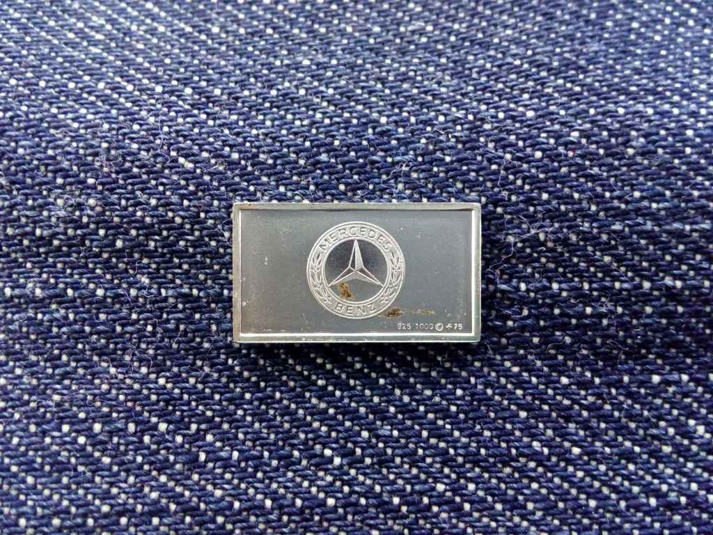 USA Franklin Aut&oacute;s Mini-Ingot Mercedes-Benz 1937 .925 ez&uuml;st