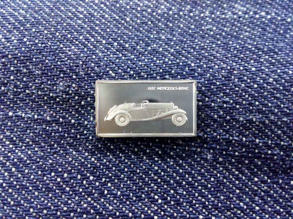 USA Franklin Aut&oacute;s Mini-Ingot Mercedes-Benz 1937 .925 ez&uuml;st
