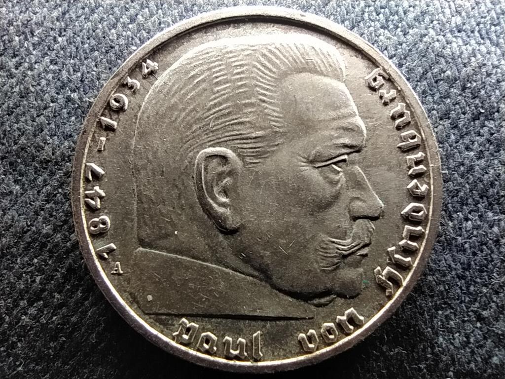 N&eacute;metorsz&aacute;g Horogkeresztes .625 ez&uuml;st 2 birodalmi m&aacute;rka